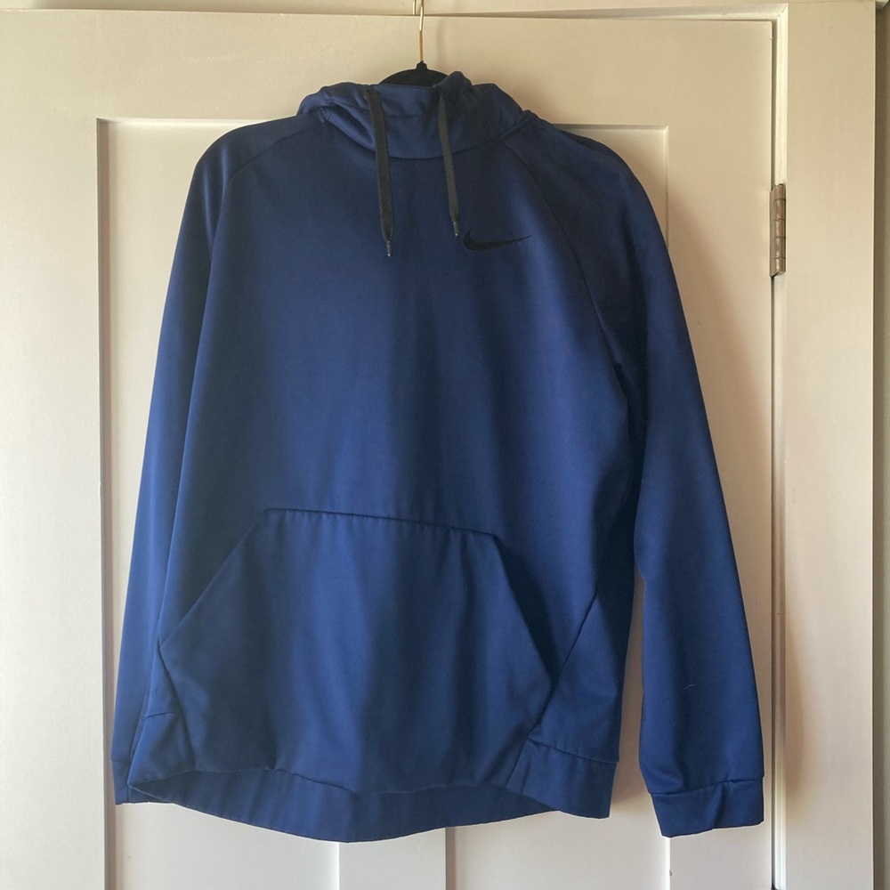 Mens large navy nike hoodie great condition